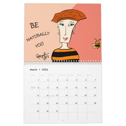 "SOYEZ CALENDRIER D'ATTITUDES" (Mar 2026)