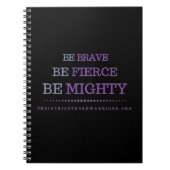 Soyez carnet courageux (Devant)