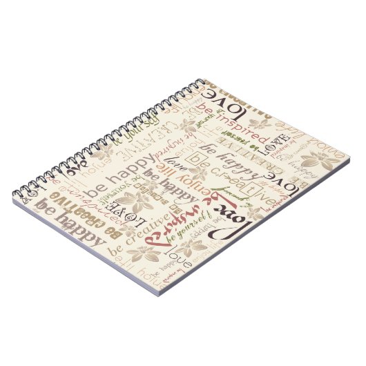 "Soyez" carnet vintage (Côté gauche)