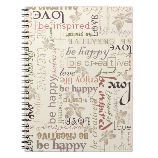 "Soyez" carnet vintage (Devant)