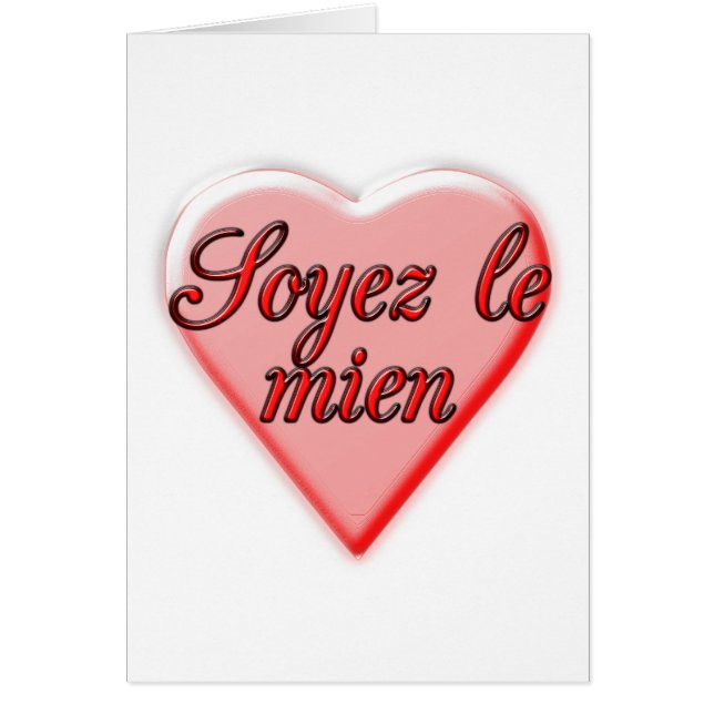 Soyez carte de mine (Devant)