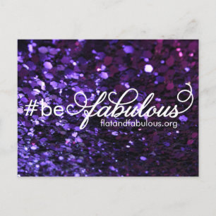 Soyez carte postale fabuleuse