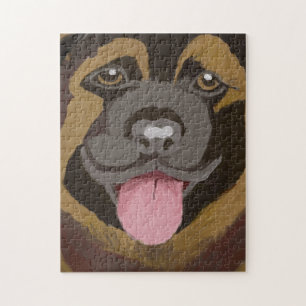 Soyez comme berger allemand Jigsaw Puzzle