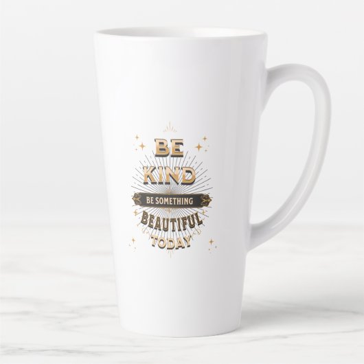 Soyez comme Latte Mug (Droite)