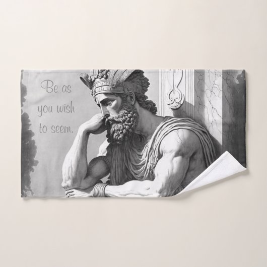 Soyez comme vous voulez paraître (Serviette à main)