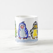 Soyez Cool Cartoon Penguins Mug (Centre)
