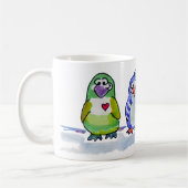 Soyez Cool Cartoon Penguins Mug (Gauche)
