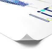 Soyez courageux Petite impression d'art (Coin)