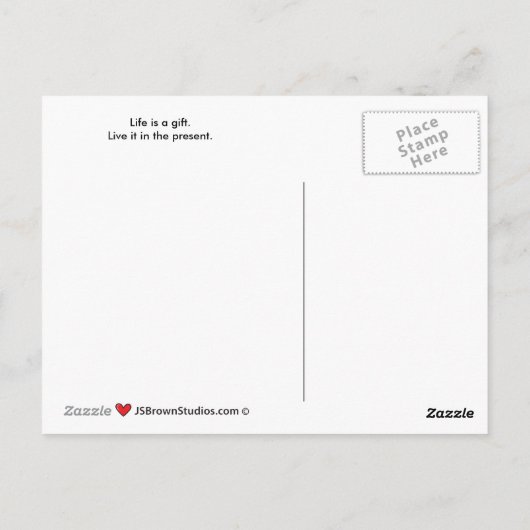 Soyez dans la carte postale Present_A_ (Dos)