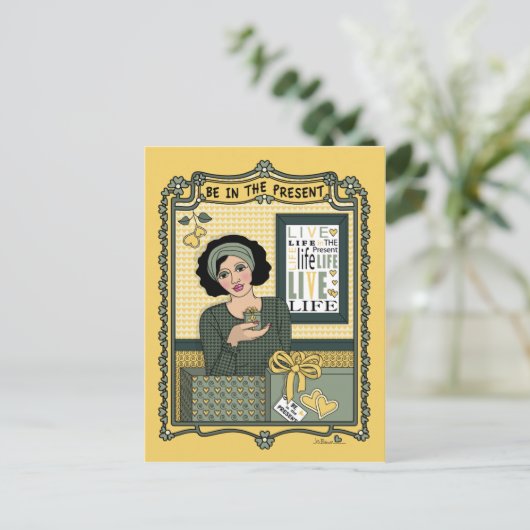 Soyez dans la carte postale Present_C_ (Debout devant)