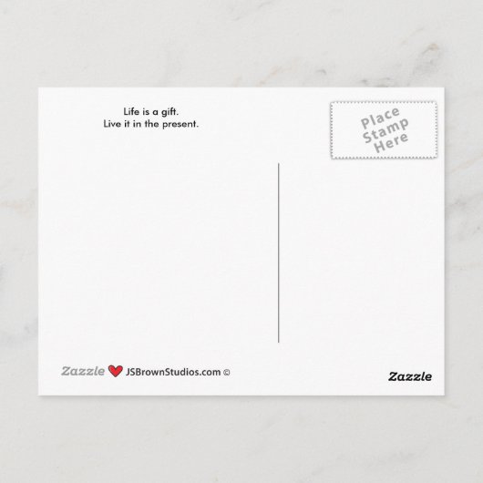 Soyez dans la carte postale Present_C_ (Dos)