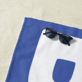 "Soyez de retour" serviette de plage BRB (En situation)