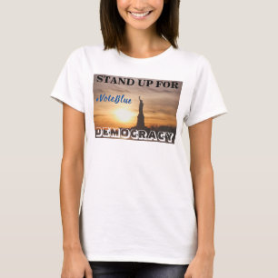 SOYEZ DÉMOCRATIE #VoteBlue T-Shirt