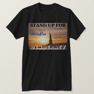 SOYEZ DÉMOCRATIE #VoteBlue T-Shirt