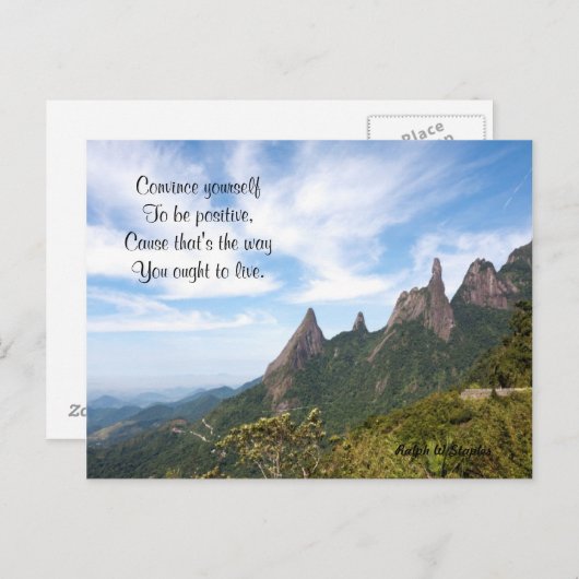 Soyez des cartes postales (Devant / Derrière)