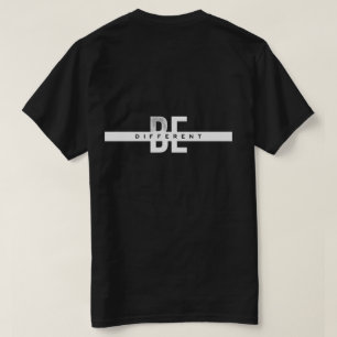 Soyez différent T-Shirt de typographie motivatio