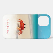Soyez doux, mou dur - iPhone 12 Coque dur (Verso (horizontal))