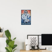Soyez en sécurité, pas une statistique ! Poster de (Bureau à domicile)