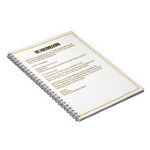 Soyez encouragé Journal (Côté Droit)