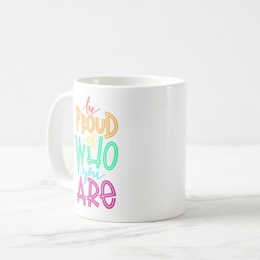 Soyez Fiers - Mug Rétro (Devant gauche)