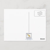 Soyez fort Bouclier Inspiration Carte Postale (Dos)