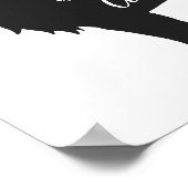 Soyez fort et courageux Poster Lion (Coin)