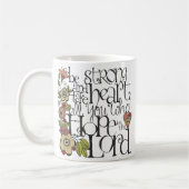 Soyez fort - tasse (Gauche)