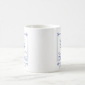 Soyez forte et courageuse Mug café (Centre)