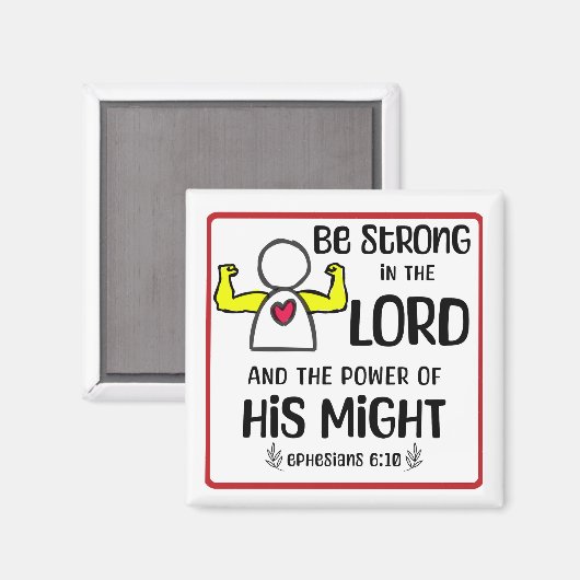 Soyez Forts Dans Le Lord Magnet (Recto/Verso)