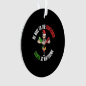 Soyez Gentil Au Bartender Funny Santa Claus Don (devant)