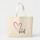 Soyez gentil avec le coeur, l'amour, tendance, Sac (Devant)