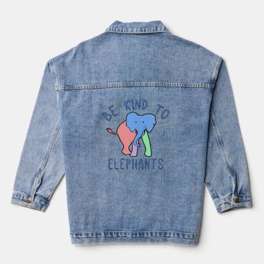 SOYEZ GENTIL AVEC LES ÉLÉPHANTS (Verso)