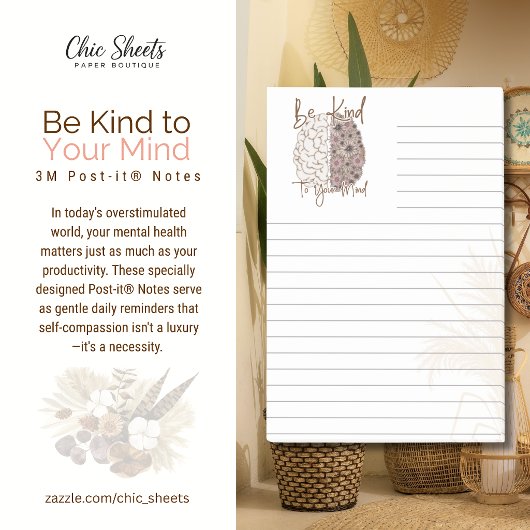 Soyez gentil avec votre esprit 3M Post-it® Notes