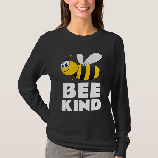 SOYEZ GENTIL BEE CUTE T-SHIRTS POSTIVE TEE - SHIRT (Devant)