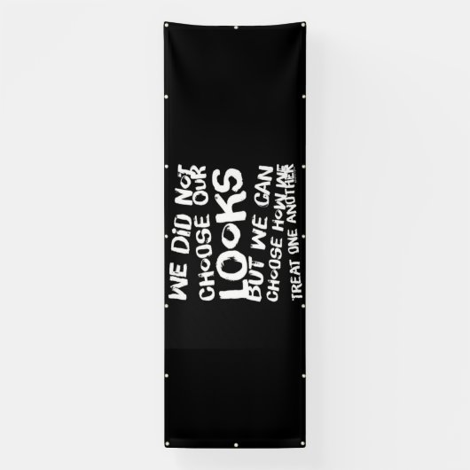 Soyez gentil envers autrui Bannière (Verticale)