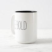 Soyez gras Mug de café (Devant gauche)