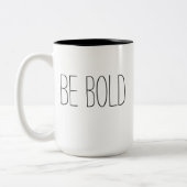 Soyez gras Mug de café (Gauche)