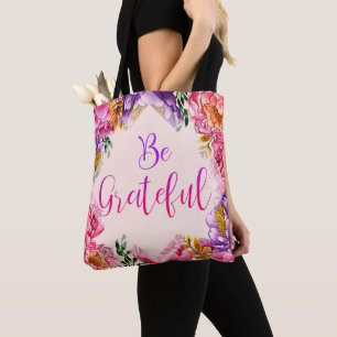 Soyez Gratuit Sac fourre-tout Peony Rose