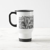 Soyez heureux ! Buvez du café ! Tasse (Gauche)