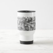 Soyez heureux ! Buvez du café ! Tasse (Centre)