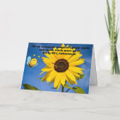 Soyez Heureux. Carte vide (Dos)