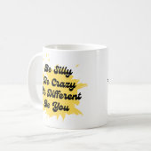 Soyez heureux Mug (Devant gauche)
