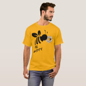 Soyez heureux T-shirt (Devant entier)