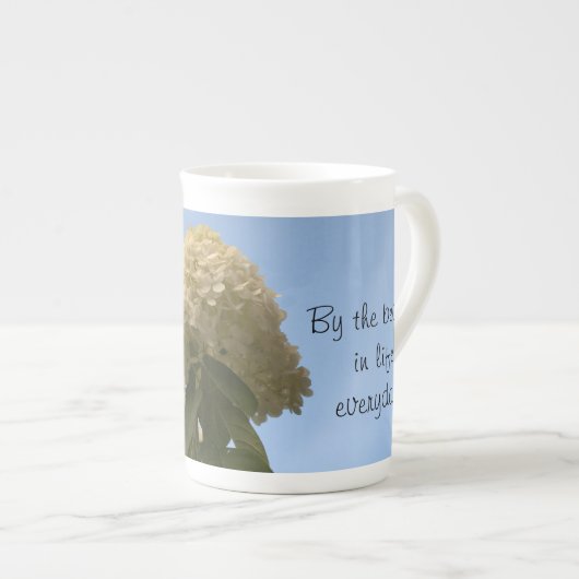 Soyez inspiré Lime Hydrangea Mug (Devant droit)