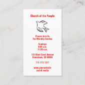 Soyez invitation inspiré fort d'église de citation (Dos)