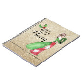 Soyez Joyeux carnet de Noël (Côté gauche)