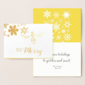 Soyez Joyeux | Carte personnalisable (Affichage)