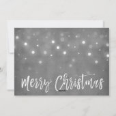 Soyez Joyeux Carte photo de Noël (Dos)