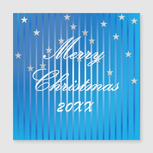 Soyez joyeux et brillante carte magnétique (Devant)