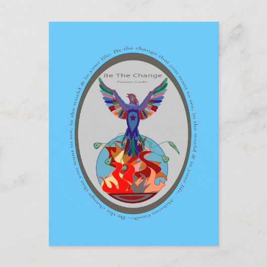 Soyez La Carte Postale Change (Devant)